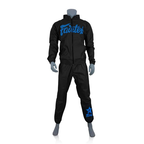Fairtex Weight Management Fairtex VS3 Sauna Sweat Suit - Black/Blue