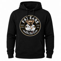 Fat Ears Grappling Club T Shirts Fat Ears Grappling Club Badge Of Honor Hoodie