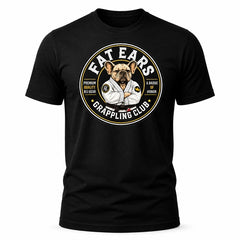 Fat Ears Grappling Club T Shirts Fat Ears Grappling Club Badge Of Honor T Shirt