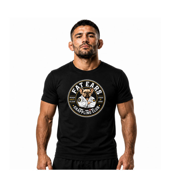 Fat Ears Grappling Club Badge Of Honor T Shirt