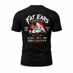 Fat Ears Grappling Club T Shirts Fat Ears Grappling Club On The Mats T Shirt