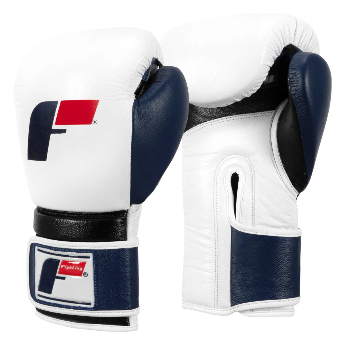 Fighting Force Leather Boxing Gloves - Main Image