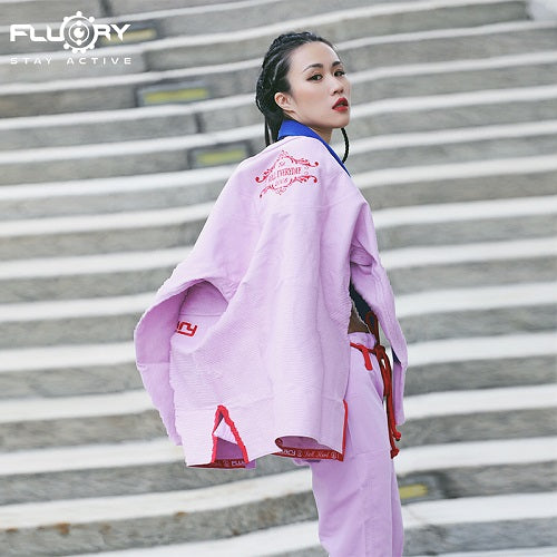 Fluory BJJ BJJ Female Fluory Grappling Hanfoo BJJ Gi Light Purple