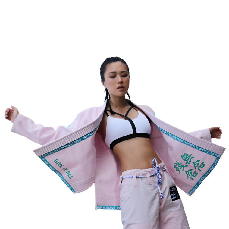 Fluory Grappling No Regret BJJ Gi Pink