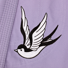 Fluory BJJ BJJ Female Fluory Grappling Swallow BJJ Gi Light Purple