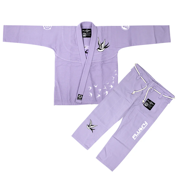 Fluory BJJ BJJ Female Fluory Grappling Swallow BJJ Gi Light Purple