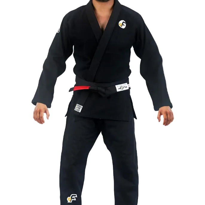 FLUORY Brazilian Jiu Jitsu Gi - Black