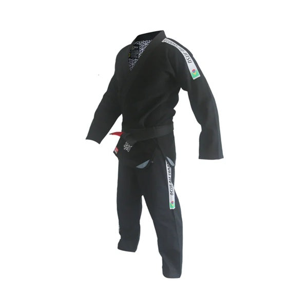 Fluory BJJ BJJ Gis Fluory Grappling Fundamental BJJ Gi Black