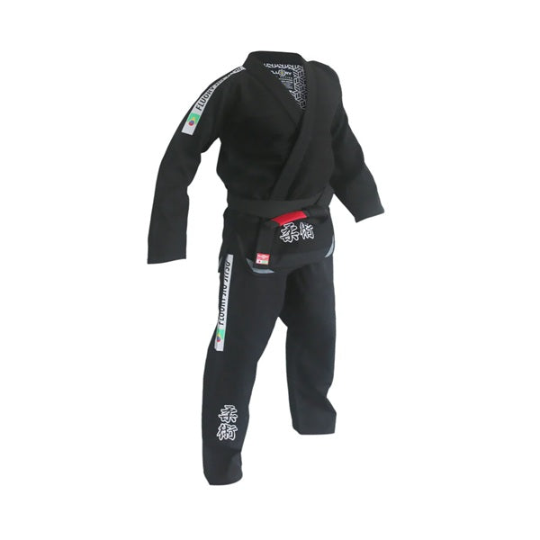 Fluory BJJ BJJ Gis Fluory Grappling Fundamental BJJ Gi Black