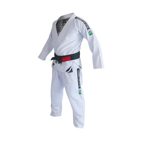 Fluory BJJ BJJ Gis Fluory Grappling Mastermind BJJ Gi White