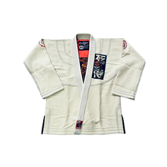 Fluory BJJ BJJ Gis Fluory Grappling Hannya BJJ Gi White
