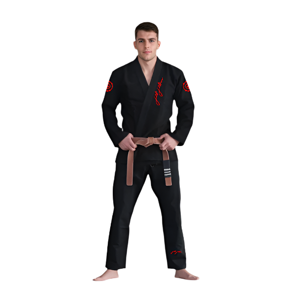 Fluory Grappling Jiu Jitsu Gi Black