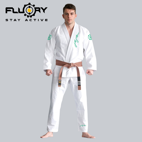 Fluory BJJ BJJ Gis Fluory Grappling Inferno BJJ Gi White