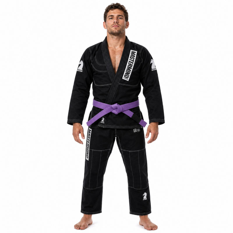Fluory BJJ BJJ Gis Fluory Grappling Mastermind BJJ Gi Black