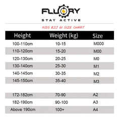 Fluory BJJ BJJ Kids Fluory Grappling Jiu Jitsu Kids Gi