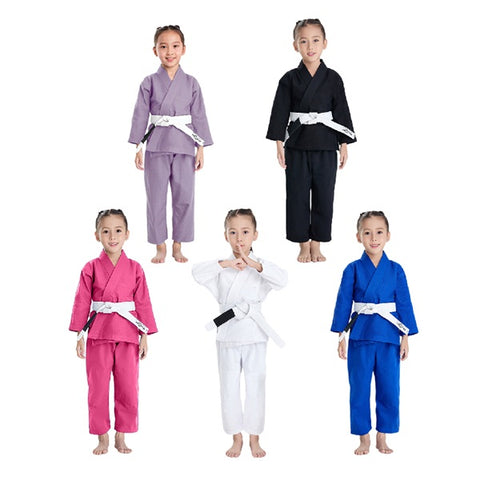 Fluory Grappling Plain Kids GiJacket fabric: 100% pearl weave cotton 350...
