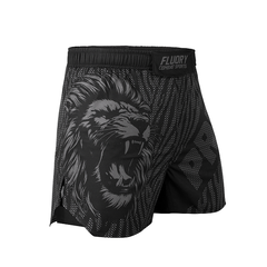 Fluory BJJ MMA Shorts Fluory Lion 2 Layer Grappling MMA Shorts