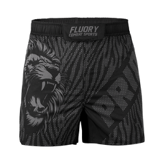 Fluory BJJ MMA Shorts Fluory Lion 2 Layer Grappling MMA Shorts
