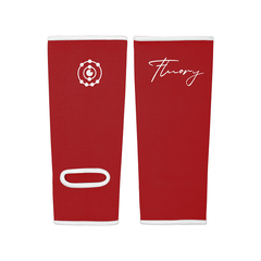 Fluory Muay Thai Ankle Supports Red Fluory Ankle Supports