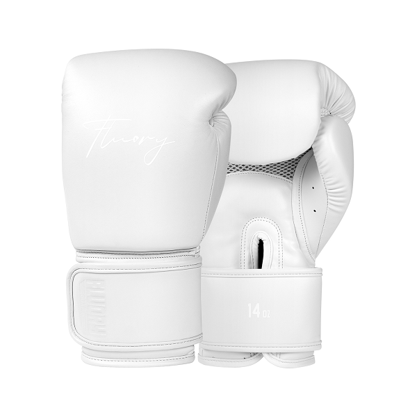 Fluory Boxing Gloves White