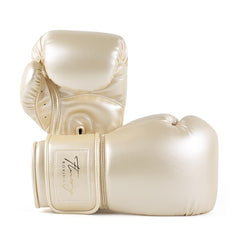 Fluory Muay Thai Boxing Gloves Fluory Luxury Boxing Gloves Champange Gold