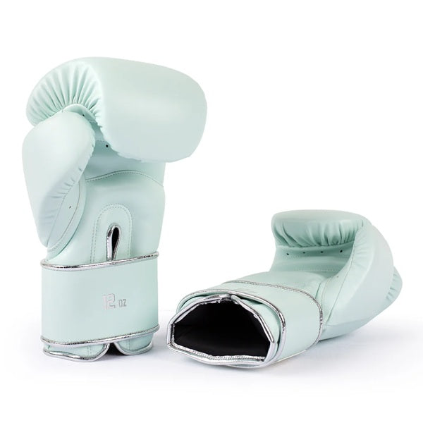 Fluory Muay Thai Boxing Gloves Fluory Premium Boxing Gloves Pastel Blue