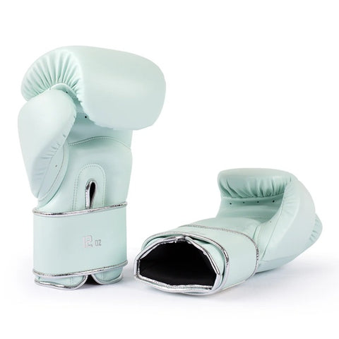 Fluory Muay Thai Boxing Gloves Fluory Premium Boxing Gloves Pastel Blue