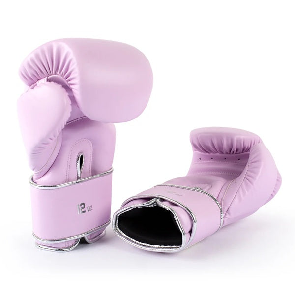 Fluory Muay Thai Boxing Gloves Fluory Premium Boxing Gloves Pastel Purple