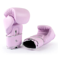 Fluory Muay Thai Boxing Gloves Fluory Premium Boxing Gloves Pastel Purple