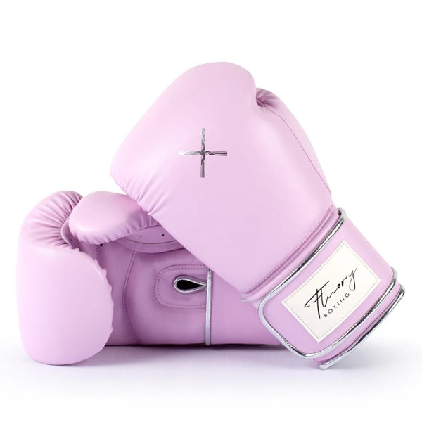 Fluory Muay Thai Boxing Gloves Fluory Premium Boxing Gloves Pastel Purple
