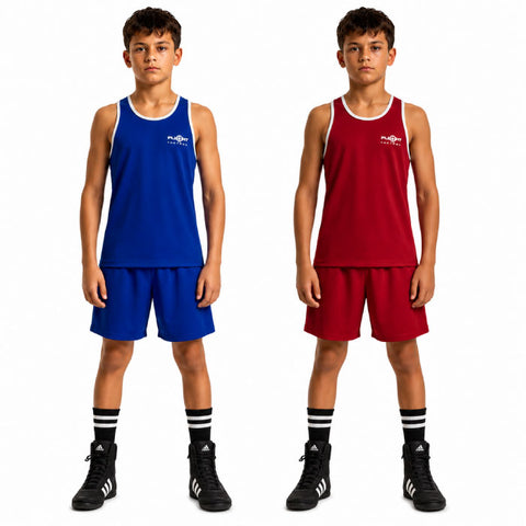 Fluory Amateur Boxing Set
Unisex Amateur Boxing Uniforms Youth & Adu...