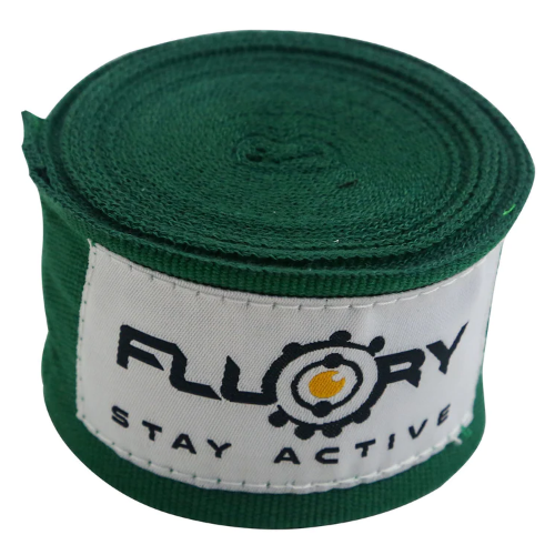 Fluory Muay Thai Hand Wraps & Accessories Green Fluory Boxing Handwraps 5m