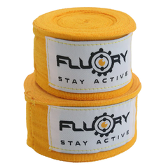 Fluory Muay Thai Hand Wraps & Accessories Orange Fluory Boxing Handwraps 5m