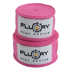 Fluory Muay Thai Hand Wraps & Accessories Pink Fluory Boxing Handwraps 5m