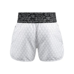 Fluory Muay Thai Muay Thai Shorts Fluory Azure Muay Thai Shorts Black