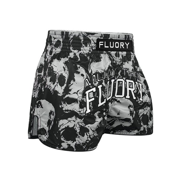 Fluory Dark Skulls Muay Thai Shorts