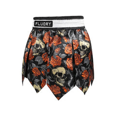 Fluory Muay Thai Muay Thai Shorts Fluory Death Bloon Gladiator Muay Thai Shorts Black