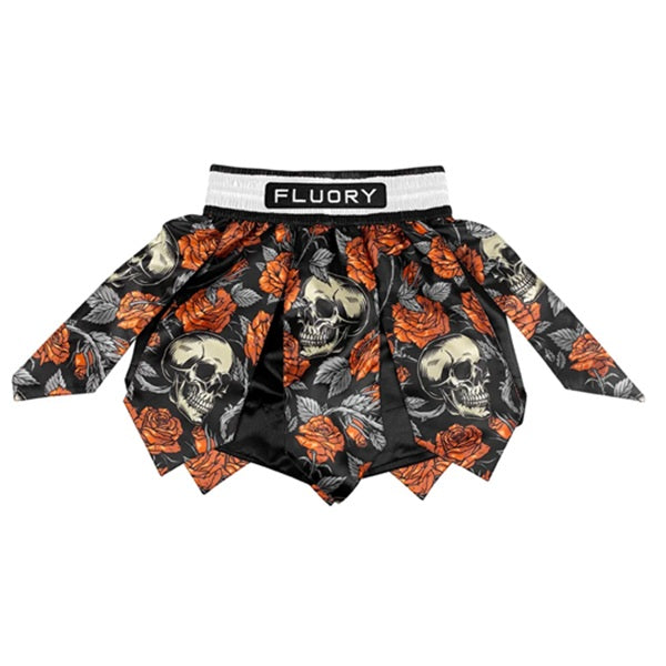 Fluory Death Bloon Gladiator Muay Thai Shorts Black
