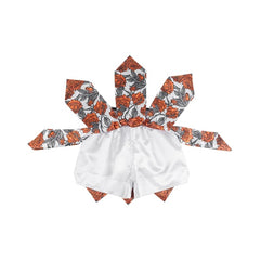 Fluory Muay Thai Muay Thai Shorts Fluory Death Bloon Gladiator Muay Thai Shorts White