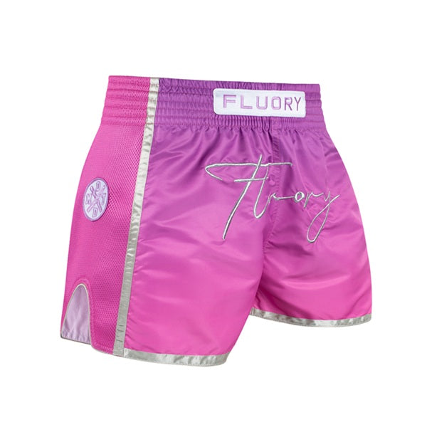 Fluory Nebula Muay Thai Shorts Purple