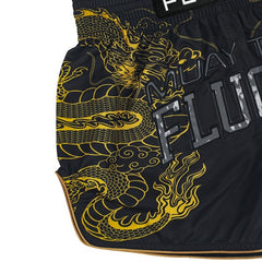 Fluory Muay Thai Muay Thai Shorts Fluory Onyx Dragon Muay Thai Shorts