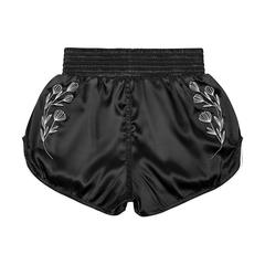 Fluory Muay Thai Muay Thai Shorts Fluory Relief 2 in 1 Muay Thai Shorts Black