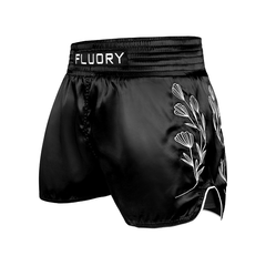 Fluory Muay Thai Muay Thai Shorts Fluory Relief 2 in 1 Muay Thai Shorts Black