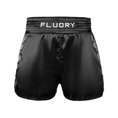 Fluory Muay Thai Muay Thai Shorts Fluory Relief 2 in 1 Muay Thai Shorts Black