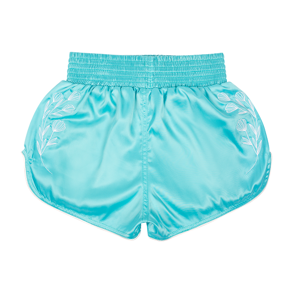 Fluory Muay Thai Muay Thai Shorts Fluory Relief 2 in 1 Muay Thai Shorts Blue