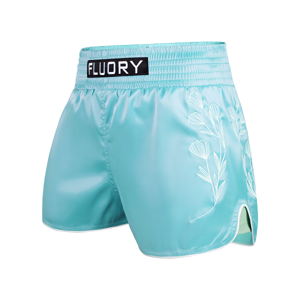 Fluory Muay Thai Muay Thai Shorts Fluory Relief 2 in 1 Muay Thai Shorts Blue
