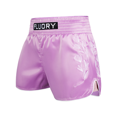 Fluory Muay Thai Muay Thai Shorts Fluory Relief 2 in 1 Muay Thai Shorts Pink