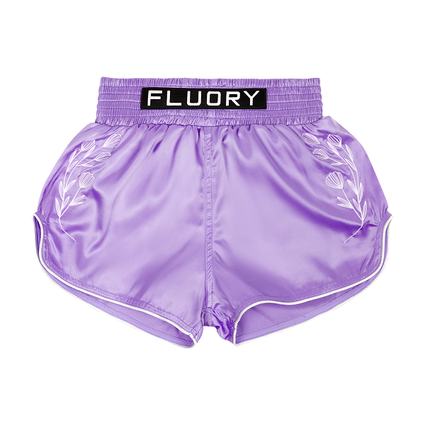 Fluory Muay Thai Muay Thai Shorts Fluory Relief 2 in 1 Muay Thai Shorts Purple