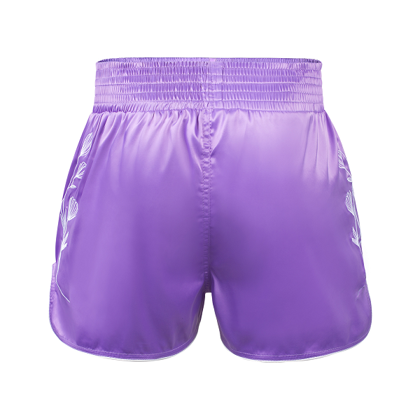 Fluory Muay Thai Muay Thai Shorts Fluory Relief 2 in 1 Muay Thai Shorts Purple