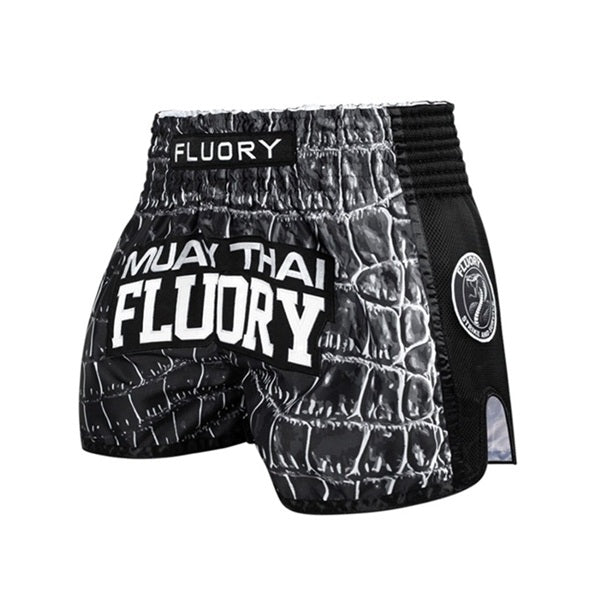 Fluory Muay Thai Muay Thai Shorts Fluory Shadow Scales Muay Thai Shorts